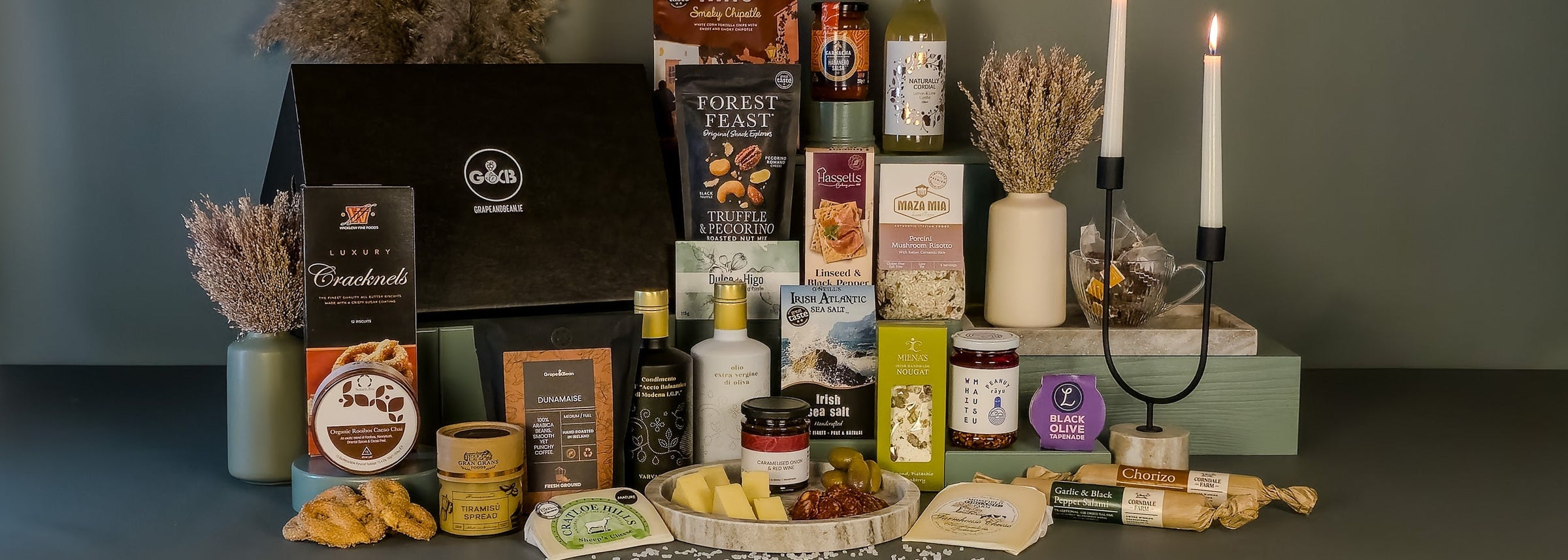 Alcohol Free Hampers - Grape & Bean
