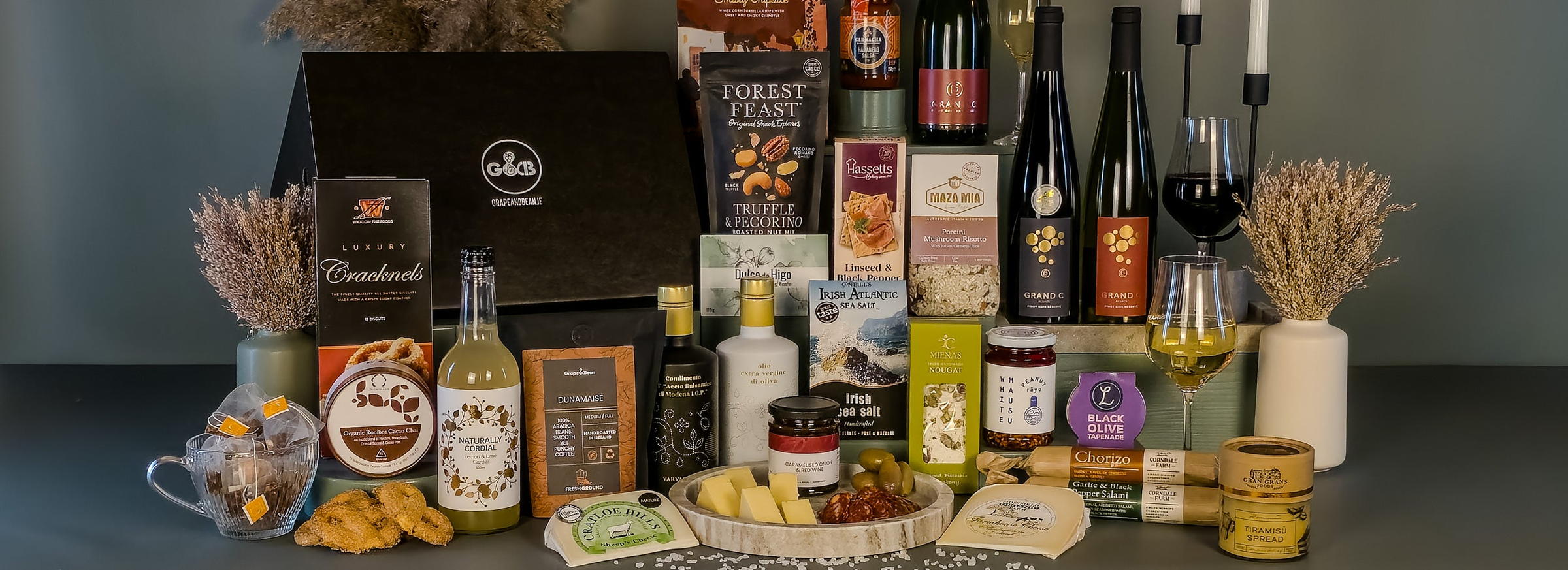Gourmet Foodie Hamper - Grape & Bean