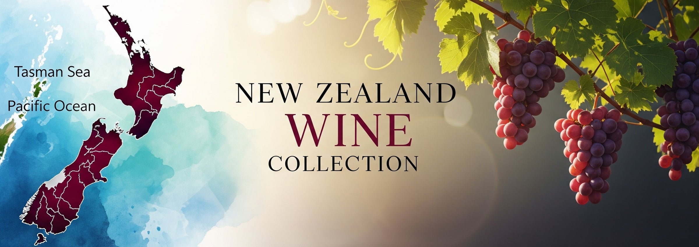 New Zealand Wine - Grape & Bean