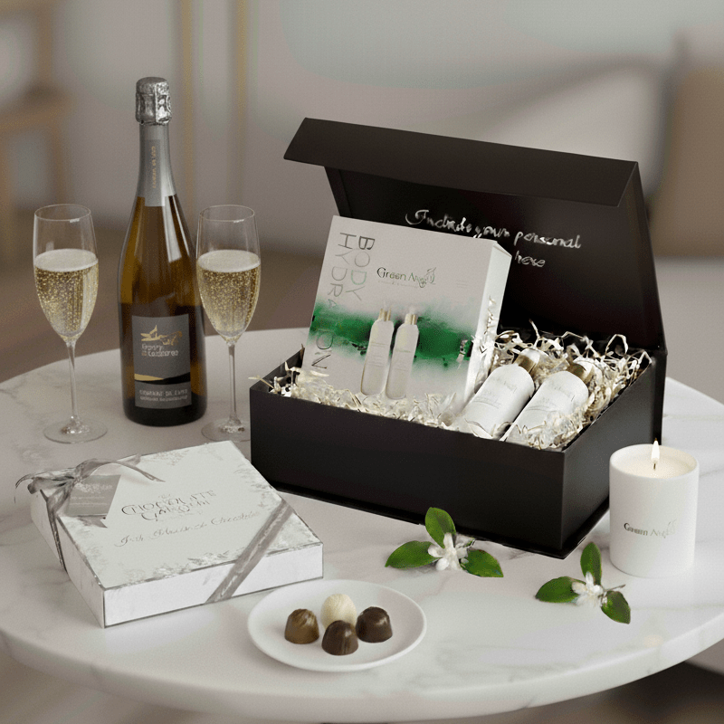 Body & Soul Pamper Hamper with Cremant - Grape & Bean