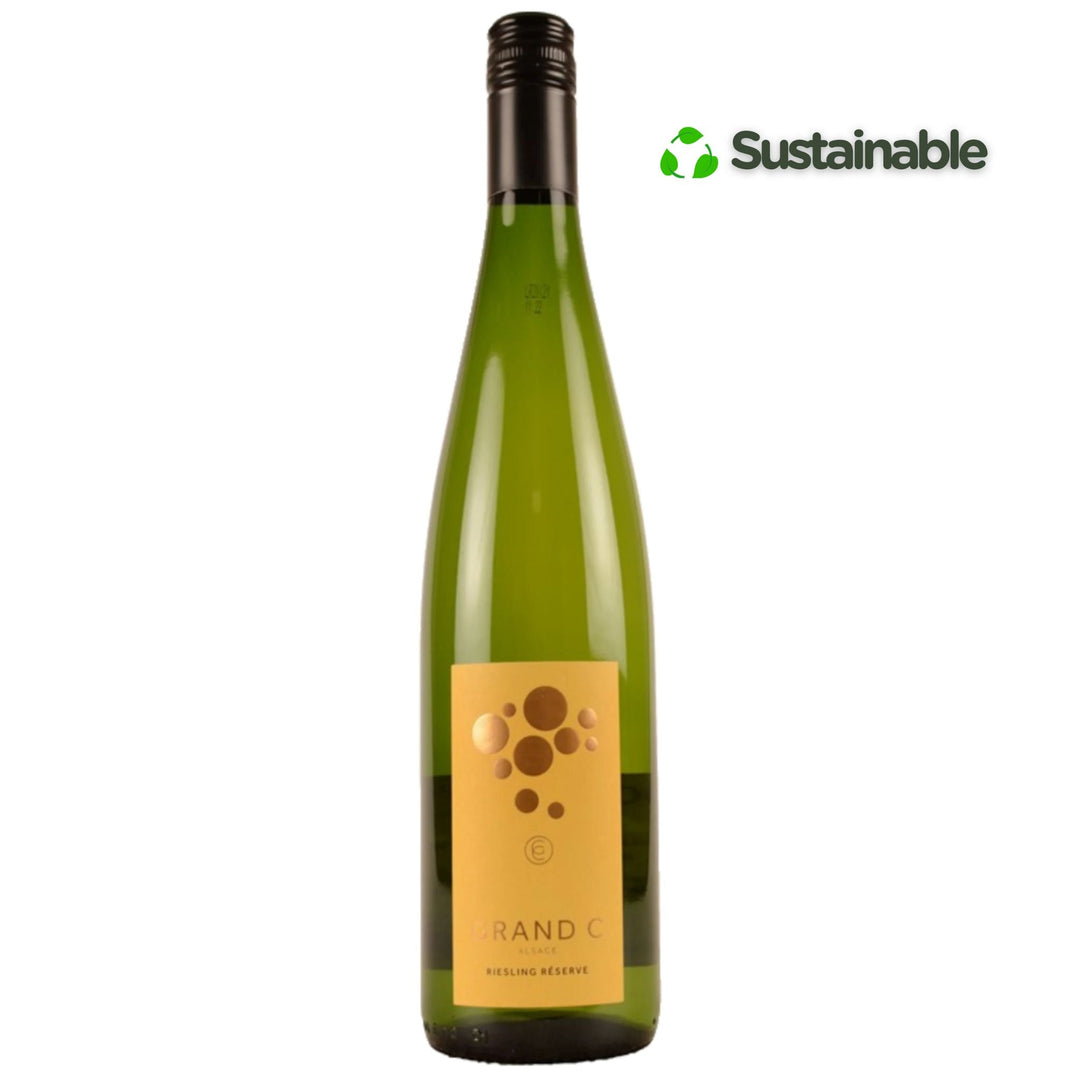 Grand C Reserve Riesling, Alsace, France - Grape & Bean