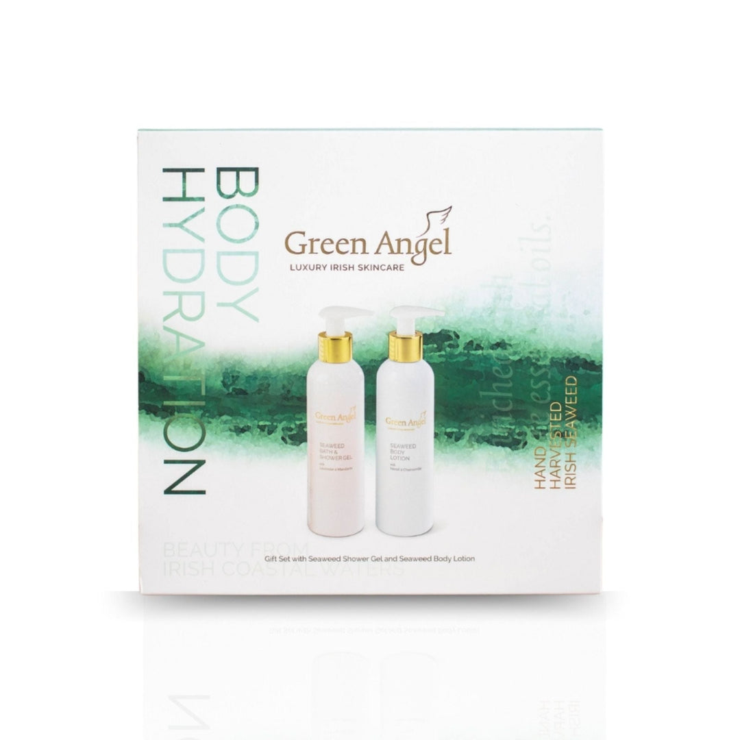 Green Angel Body Hydration Gift Set - Grape & Bean