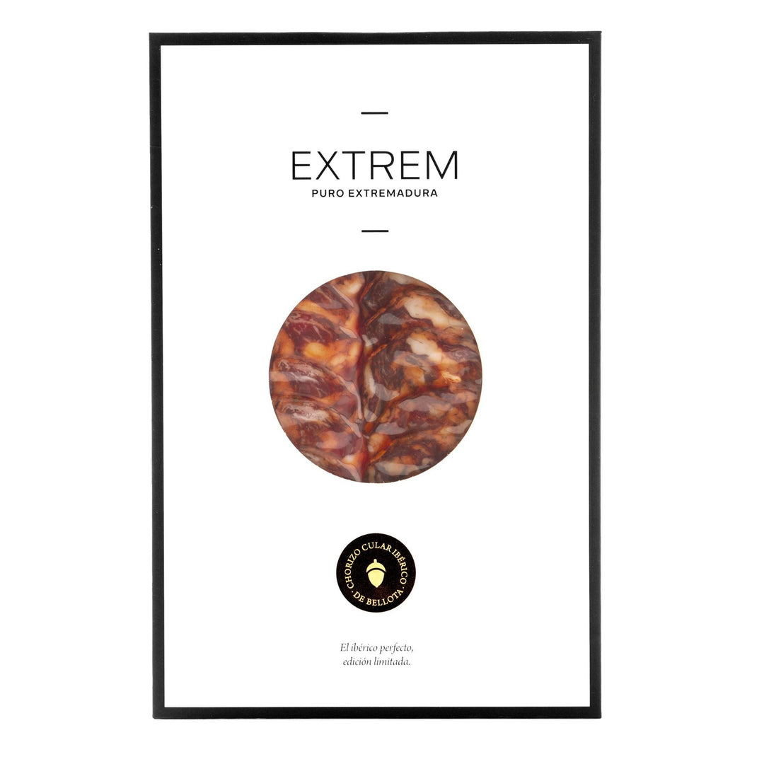 Iberian acorn - fed Chorizo 80g, Dehesa de Extremadura, Spain - Grape & Bean