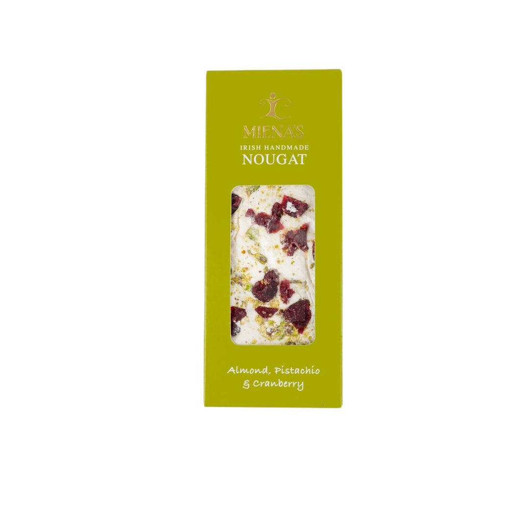 Miena's Irish Handmade Nougat Almond, Strawberry & Passion Fruit 100g - Grape & Bean