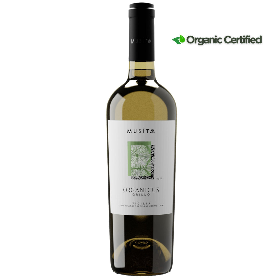 Musita Organicus Grillo, Sicily, Italy. - Grape & Bean