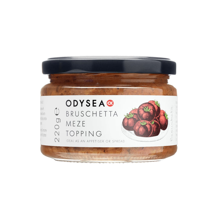 Odysea Bruschetta Meze Topping 220g - Grape & Bean