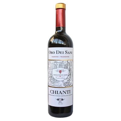 Oro Dei Sani Chianti DOCG Italian Red Wine - Grape & Bean