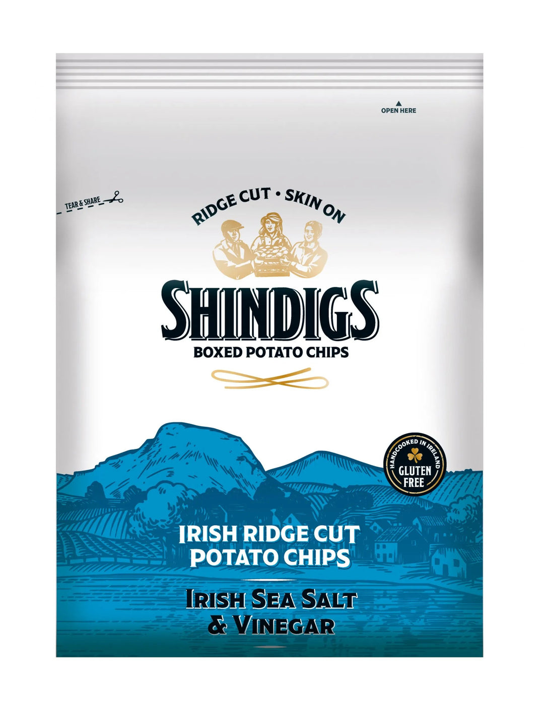 Shindigs Irish Sea Salt & Vinegar - Grape & Bean