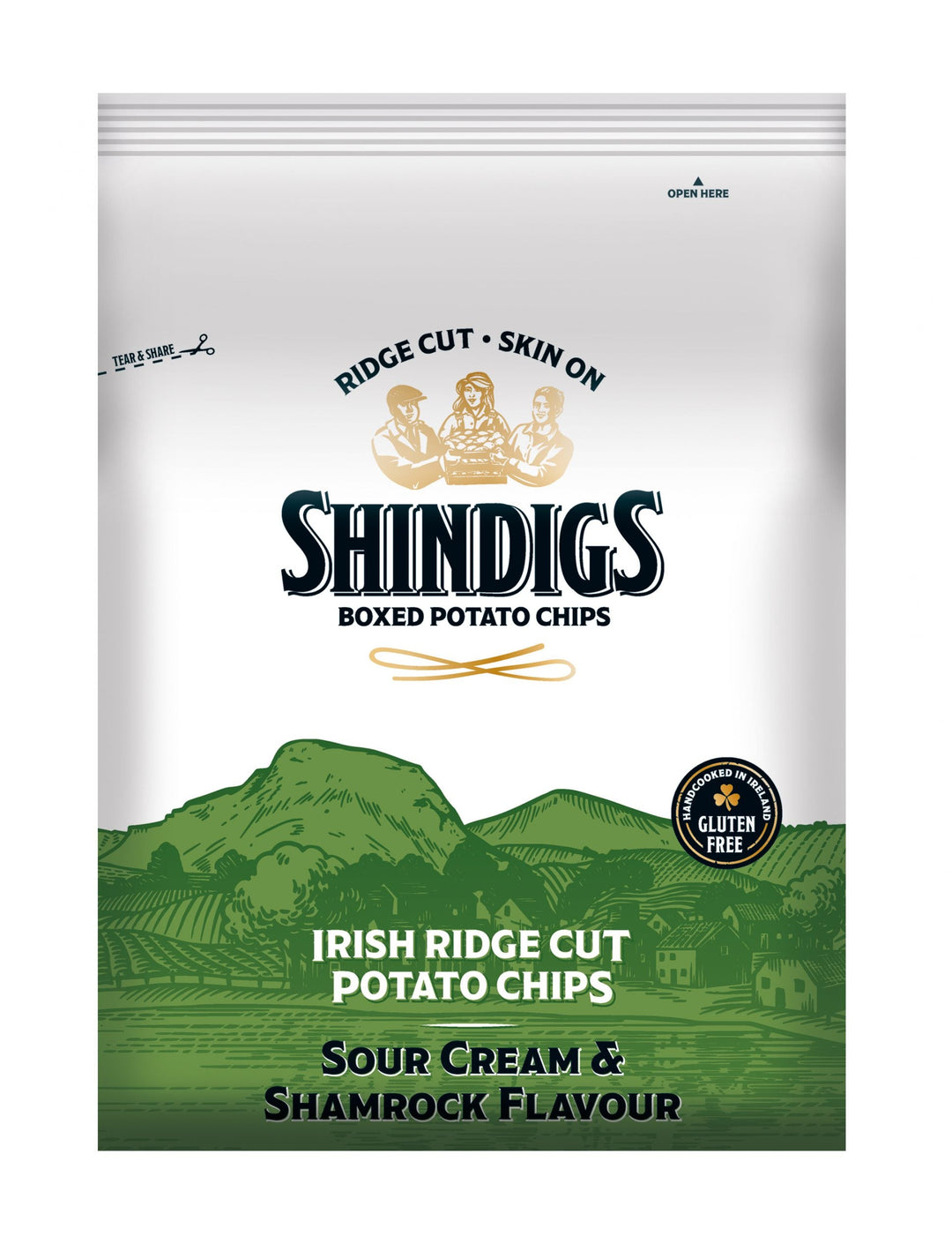 Shindigs Sour Cream & Shamrock Flavour - Grape & Bean