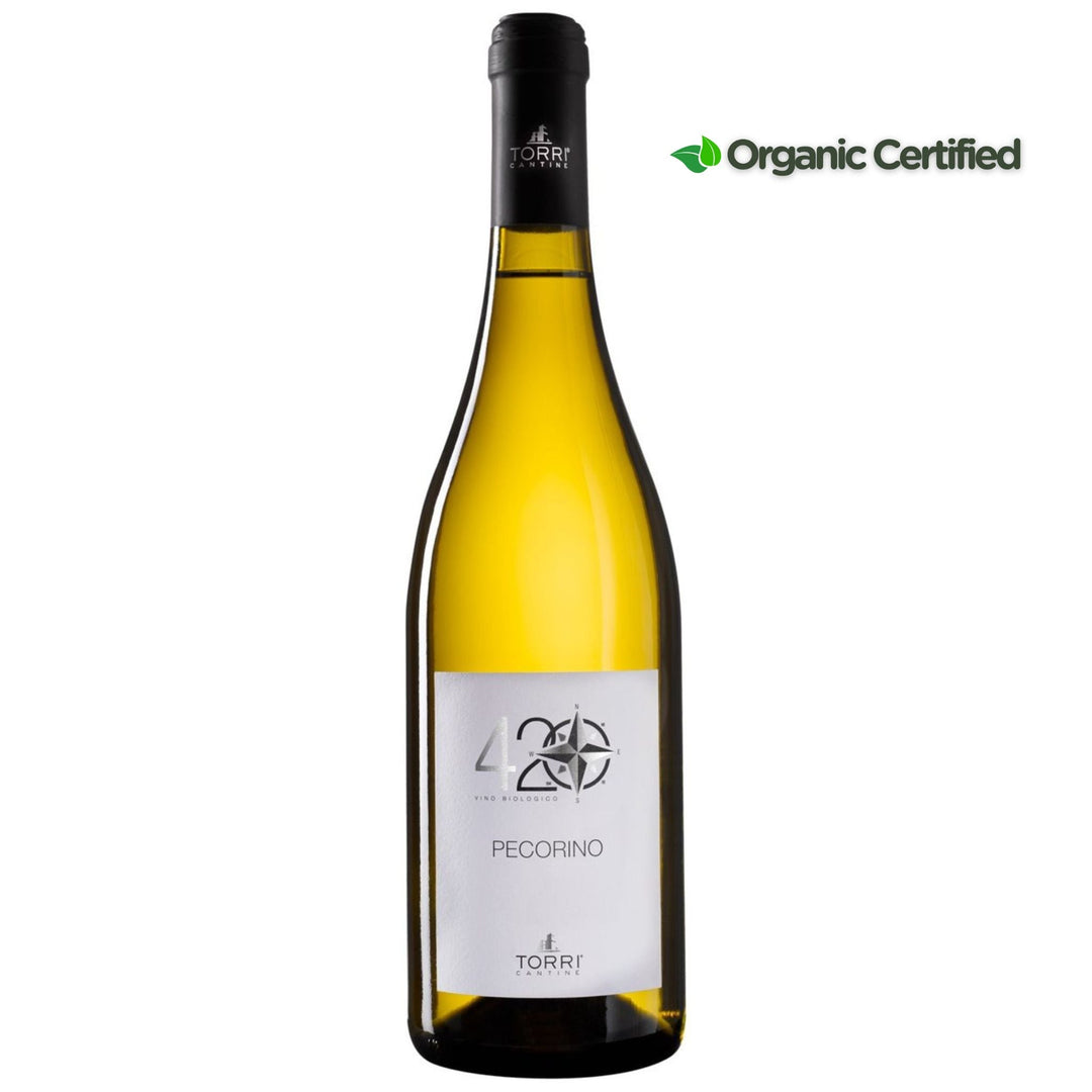 Torri Cantine 420 Pecorino, Italy - Grape & Bean