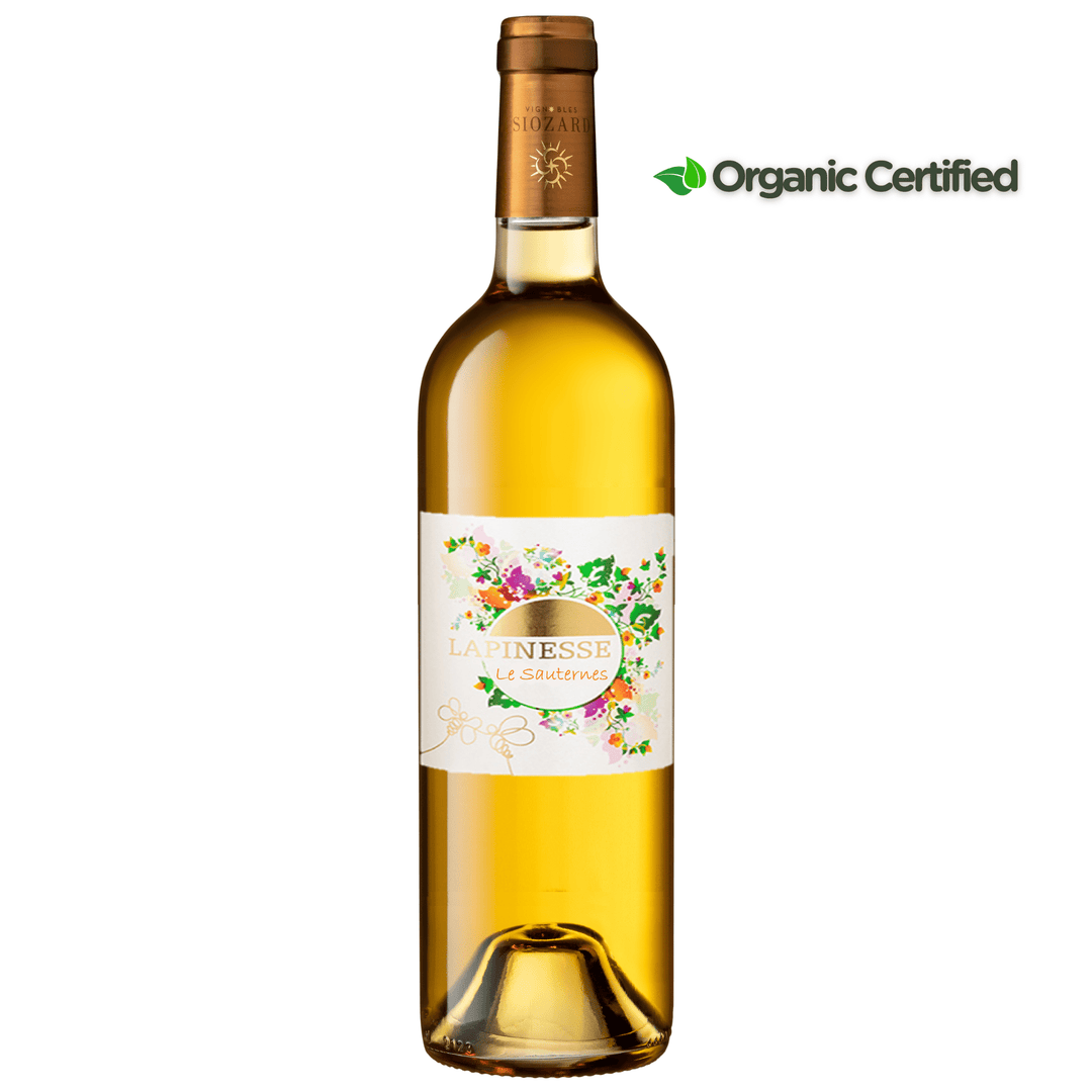 Vignoble Siozard, Chateau Lapinesse Sauternes, France - Grape & Bean