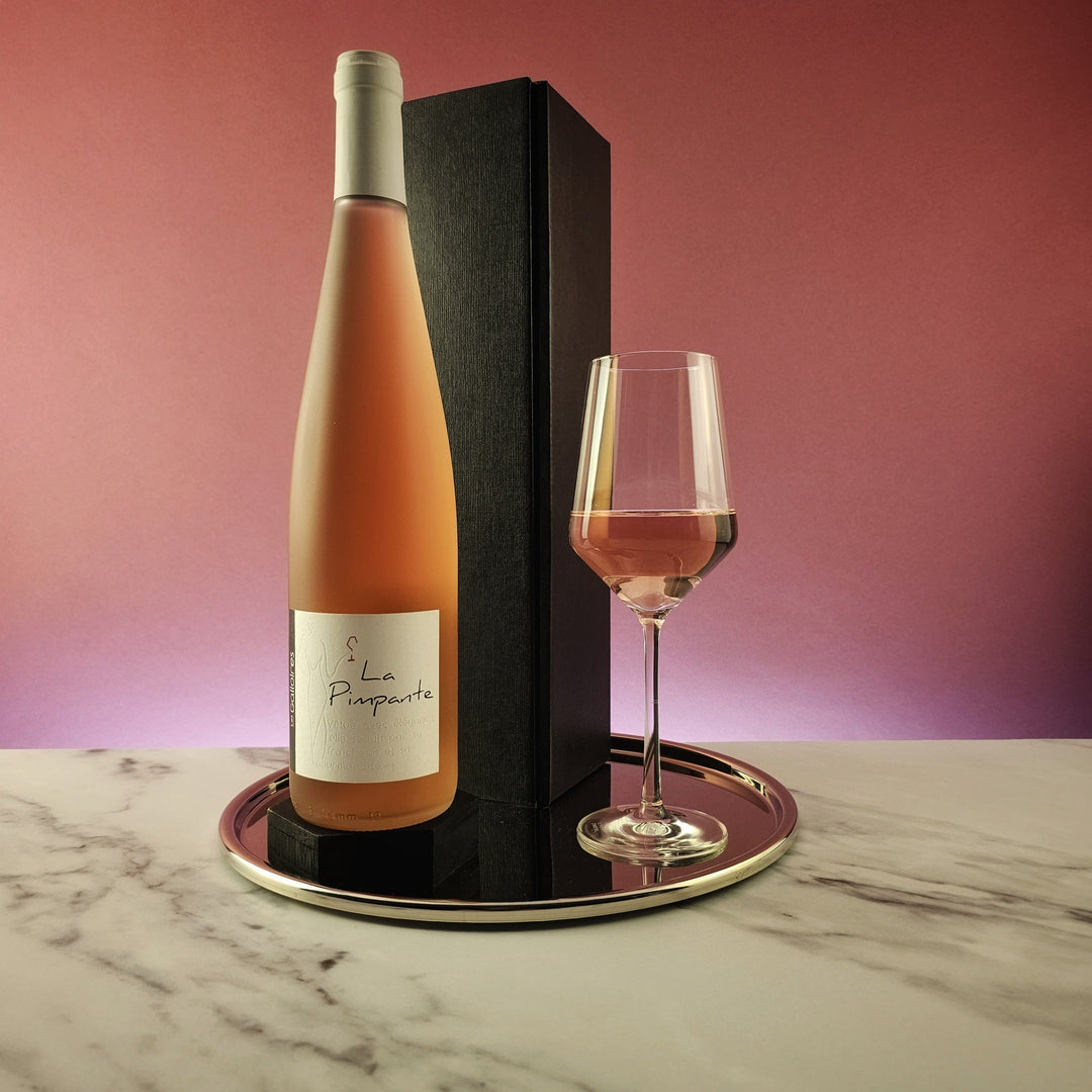 French Rose No Added Sulphites Wine Gift Pack - Grape & Bean