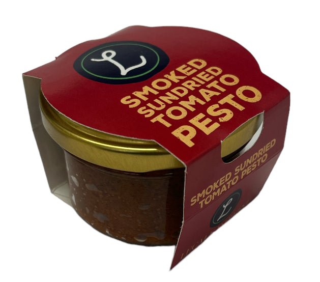 Lecale Harvest Smoked Sundried Tomato Pesto 90g - Grape & Bean