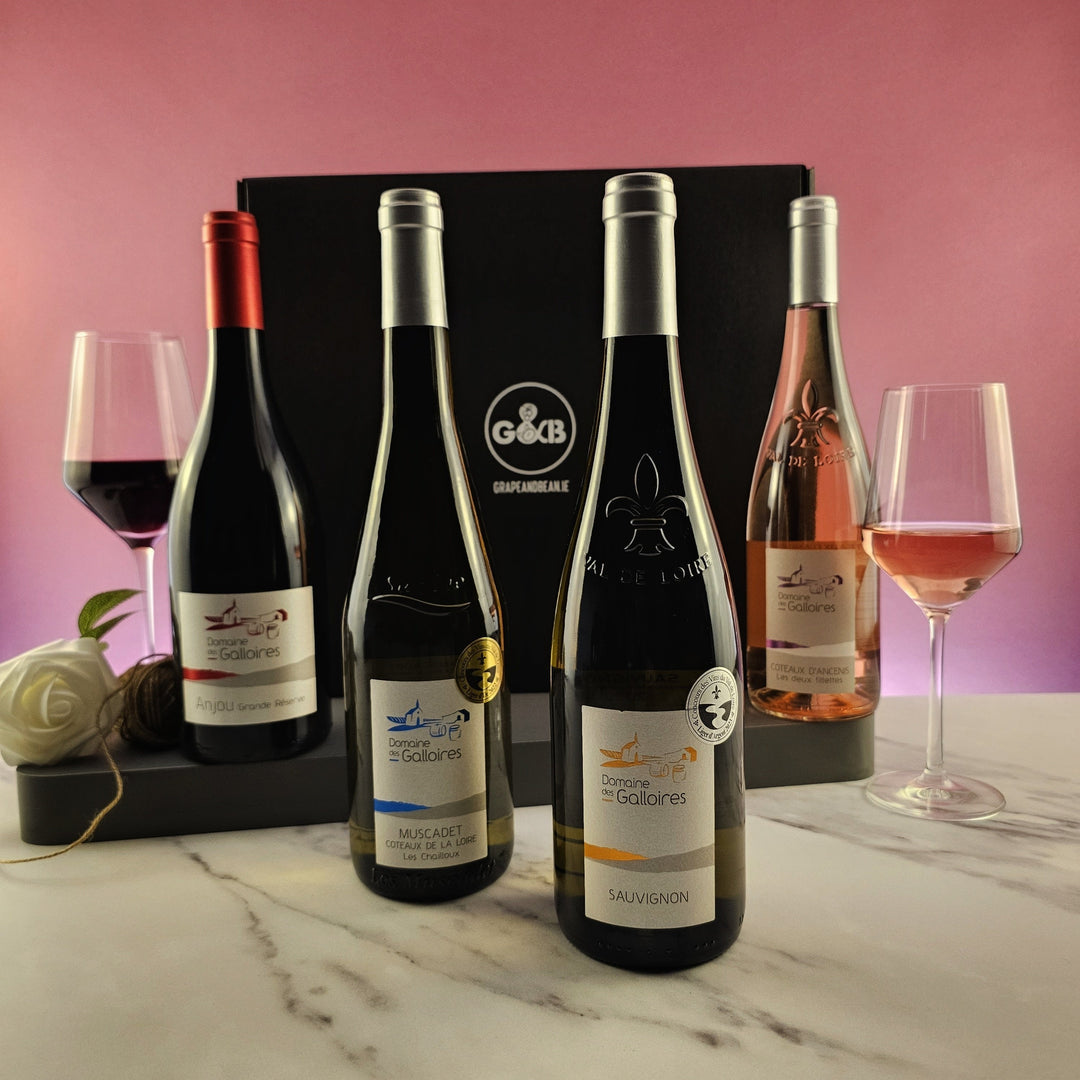 No Added Sulphites Red, White and Rose Wine Selection - 4 bottles - Grape & Bean