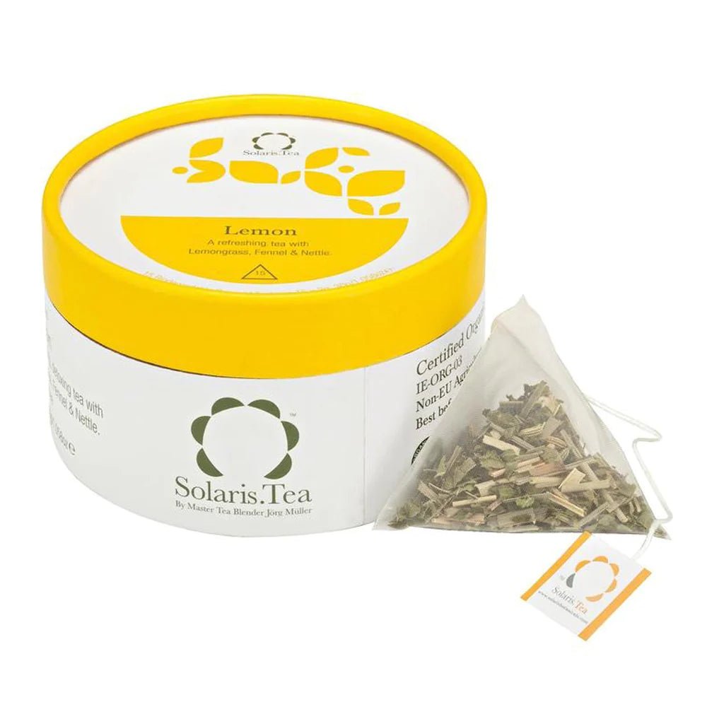 Solaris Organic Lemon Harmony Tea Bags 15pk - Grape & Bean