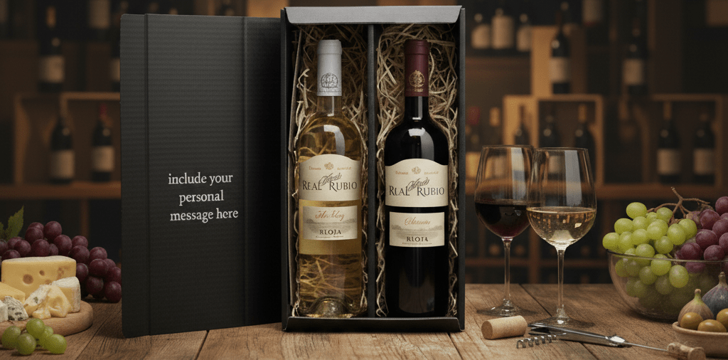 2 bottle Wine Gifts - Grape & Bean