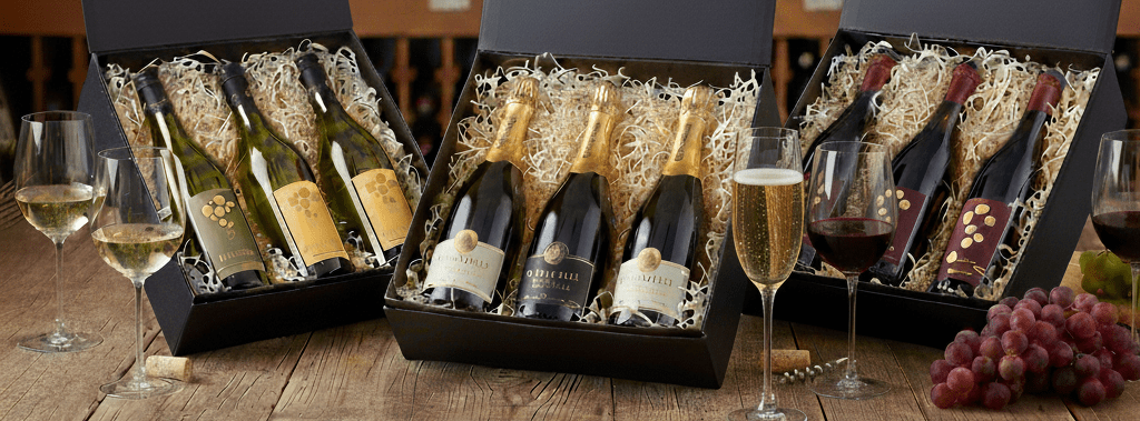 3 Bottle Wine Gifts - Grape & Bean