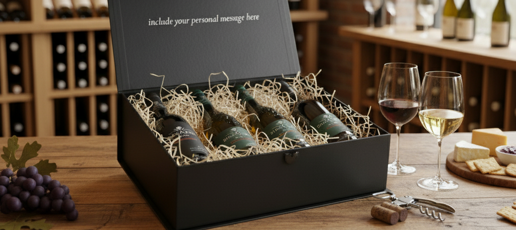 4 Bottle Wine Gifts - Grape & Bean