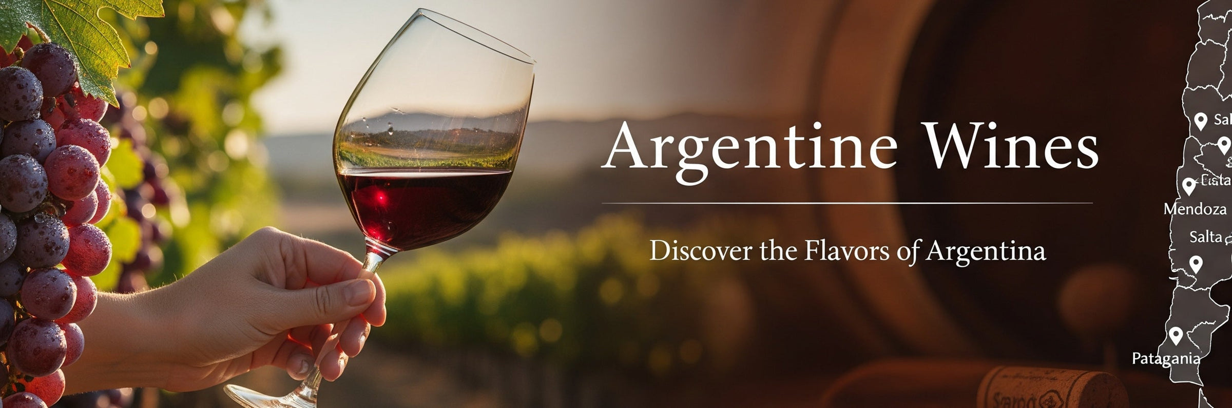 Argentinian Wine - Grape & Bean