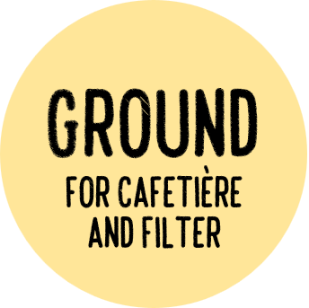 Fresh Ground Coffee - Grape & Bean