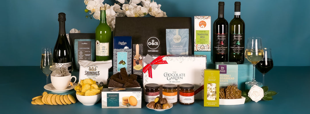 Luxury Artisan Irish Hampers - Grape & Bean