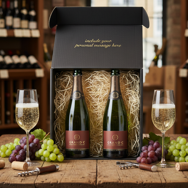 Cremant D'Alsace 2 Bottle Gift Box