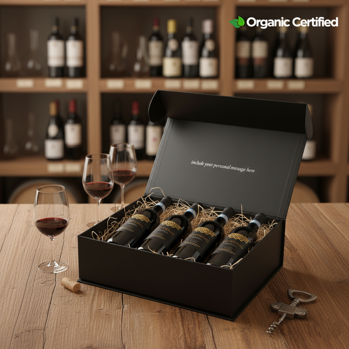 Montepulciano D'Abruzzo Organic 4 Bottle Gift Box