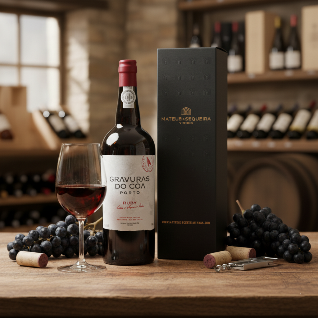 Ruby Port Gift Box - Grape & Bean