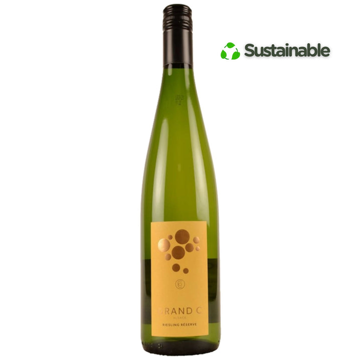 Amazing Alsace White Wine Gift Box - Grape & Bean