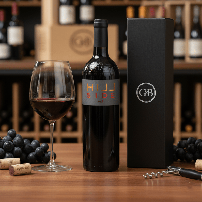 Austrian Fine Red Wine Gift - Grape & Bean