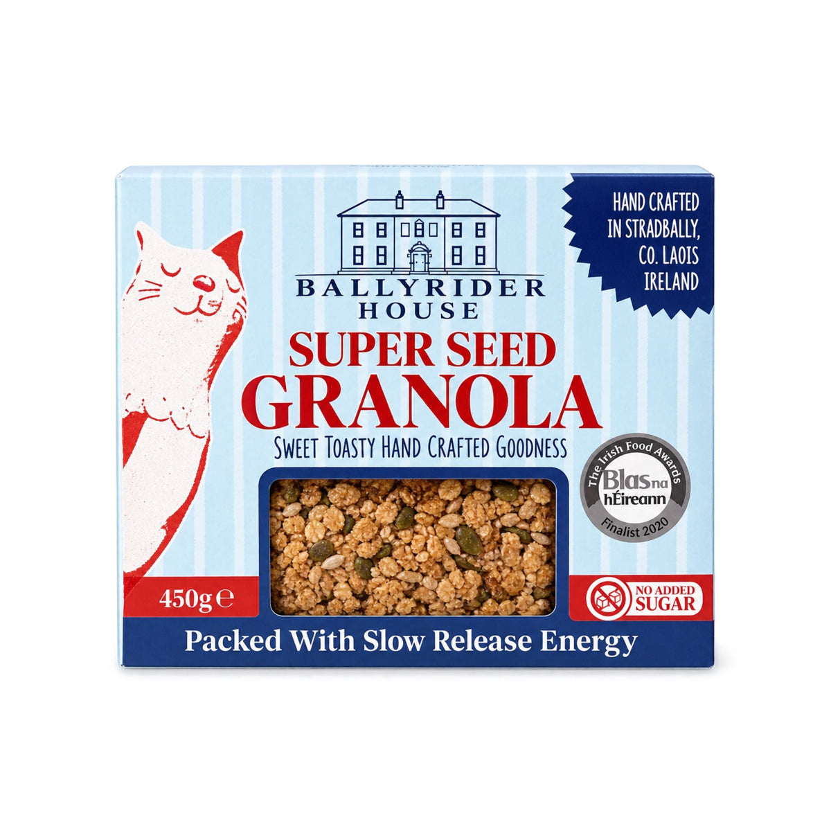 Ballyrider House Superseed Granola 450g - Grape & Bean
