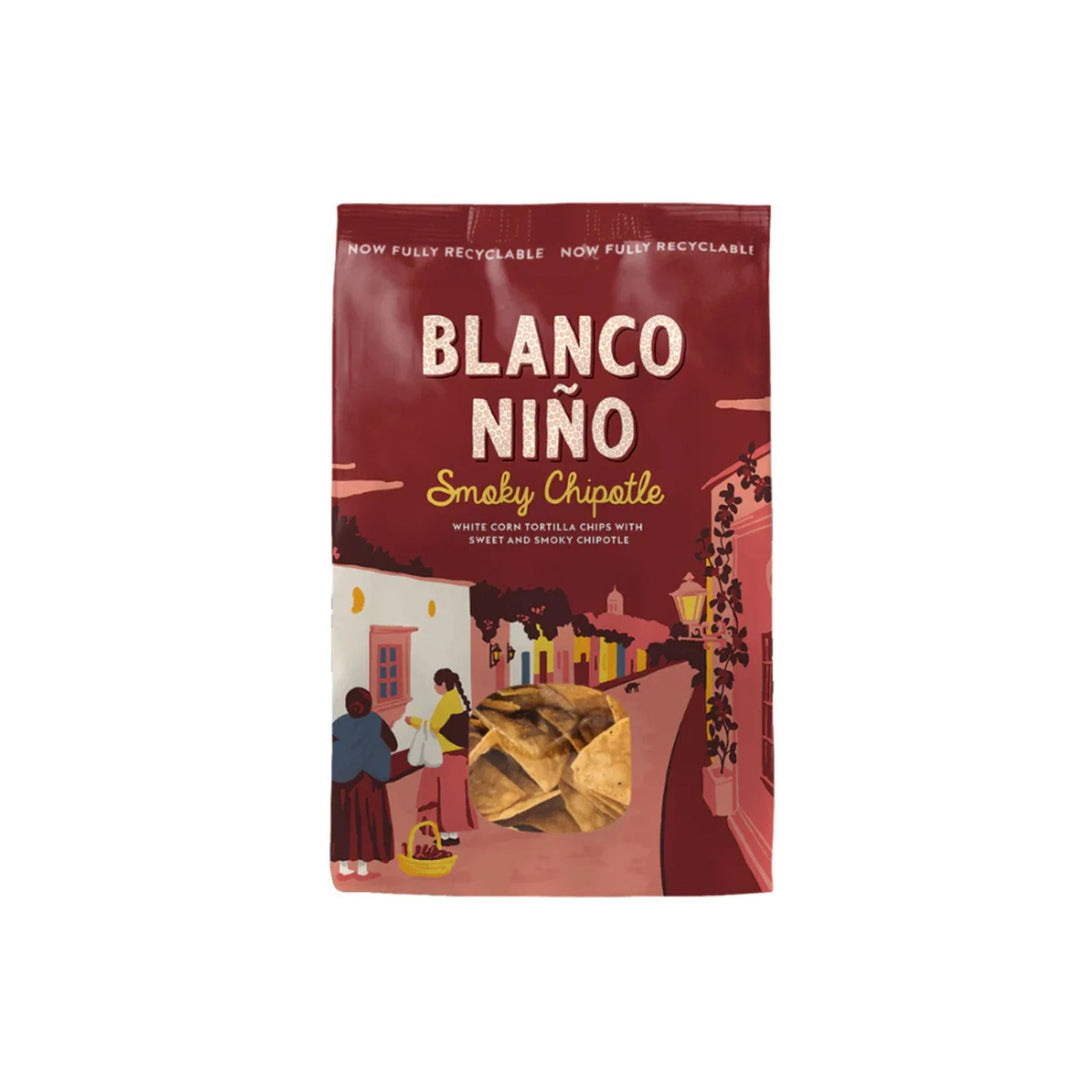 Blanco Nino Tortilla Chip Smoky Chipotle 45g - Grape & Bean