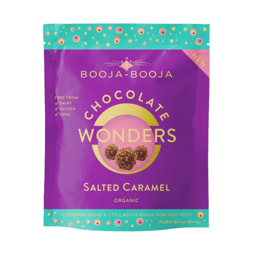 Booja - Booja Salted Caramel Chocolate Wonders 65g - Grape & Bean