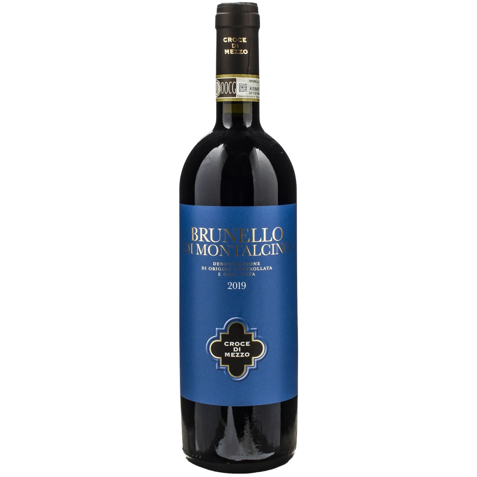 Brunello di Montalciono DOCG Croce di Mezzo, Tuscany, Italy - Grape & Bean