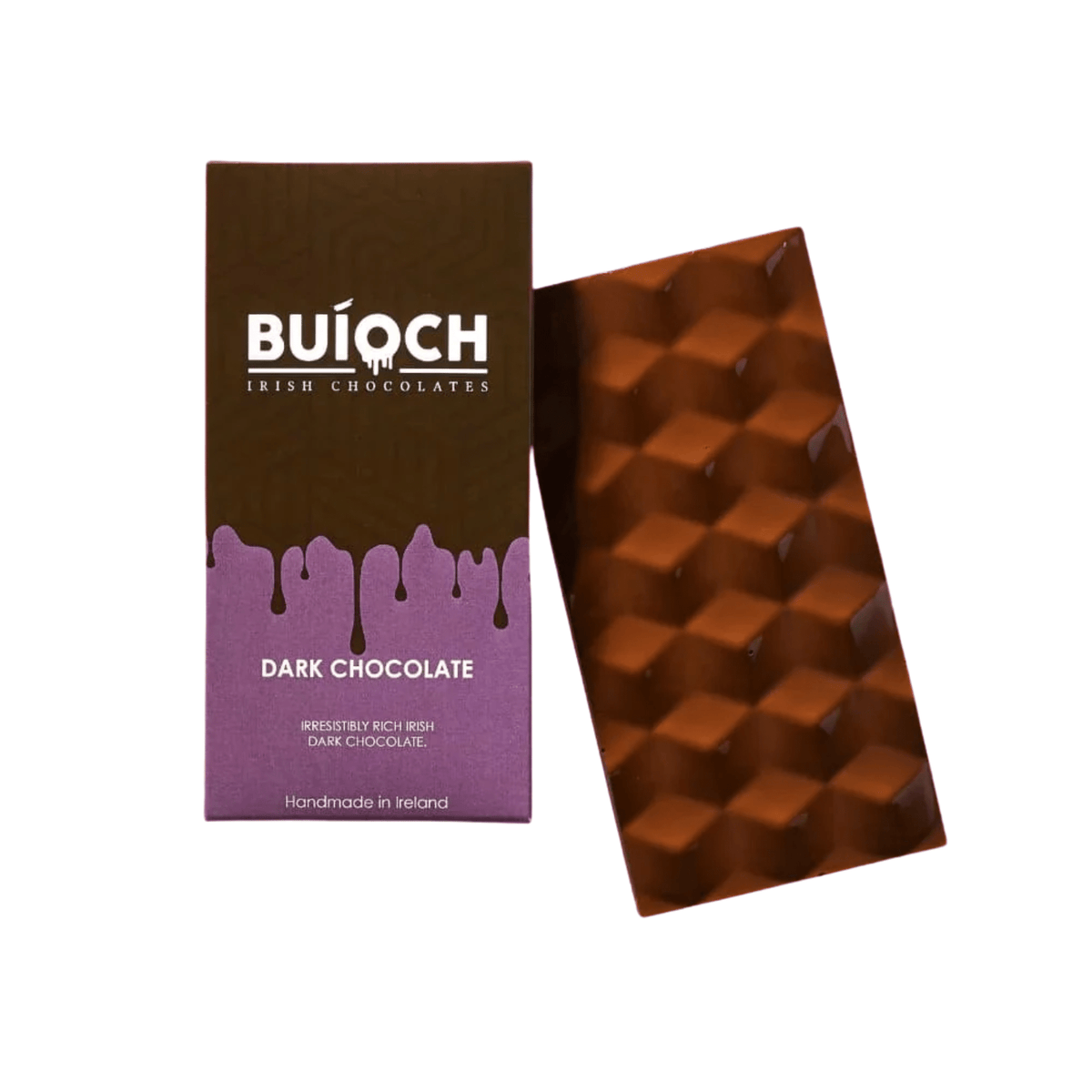Buioch Dark Chocolate Bar 100g - Grape & Bean