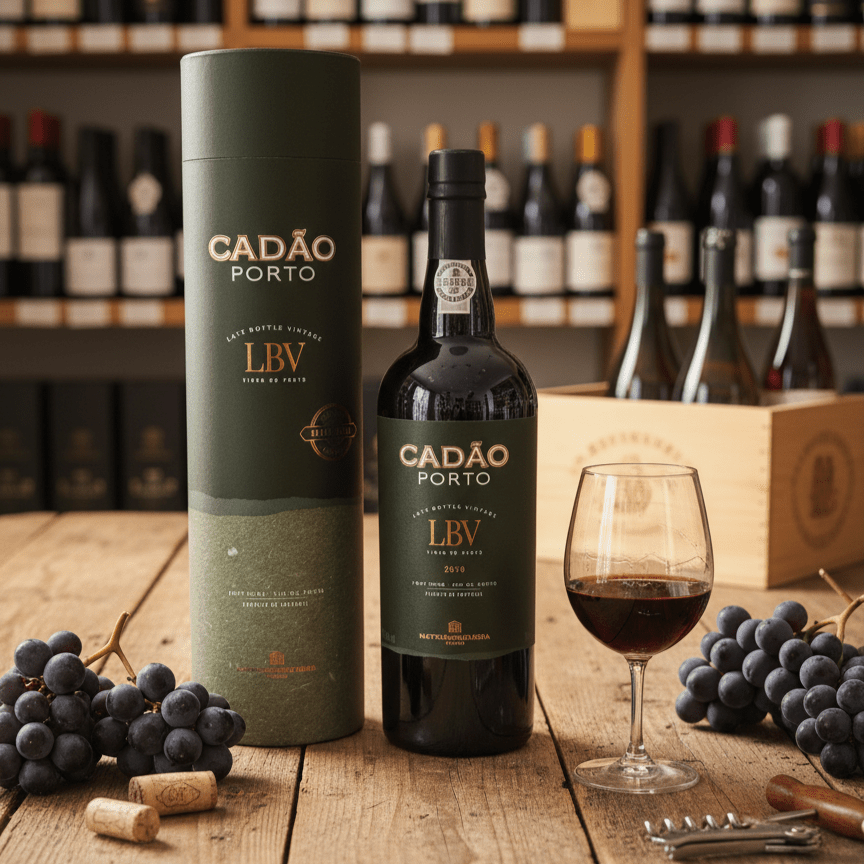 Cadão Porto LBV Late Bottled Vintage Port - Grape & Bean