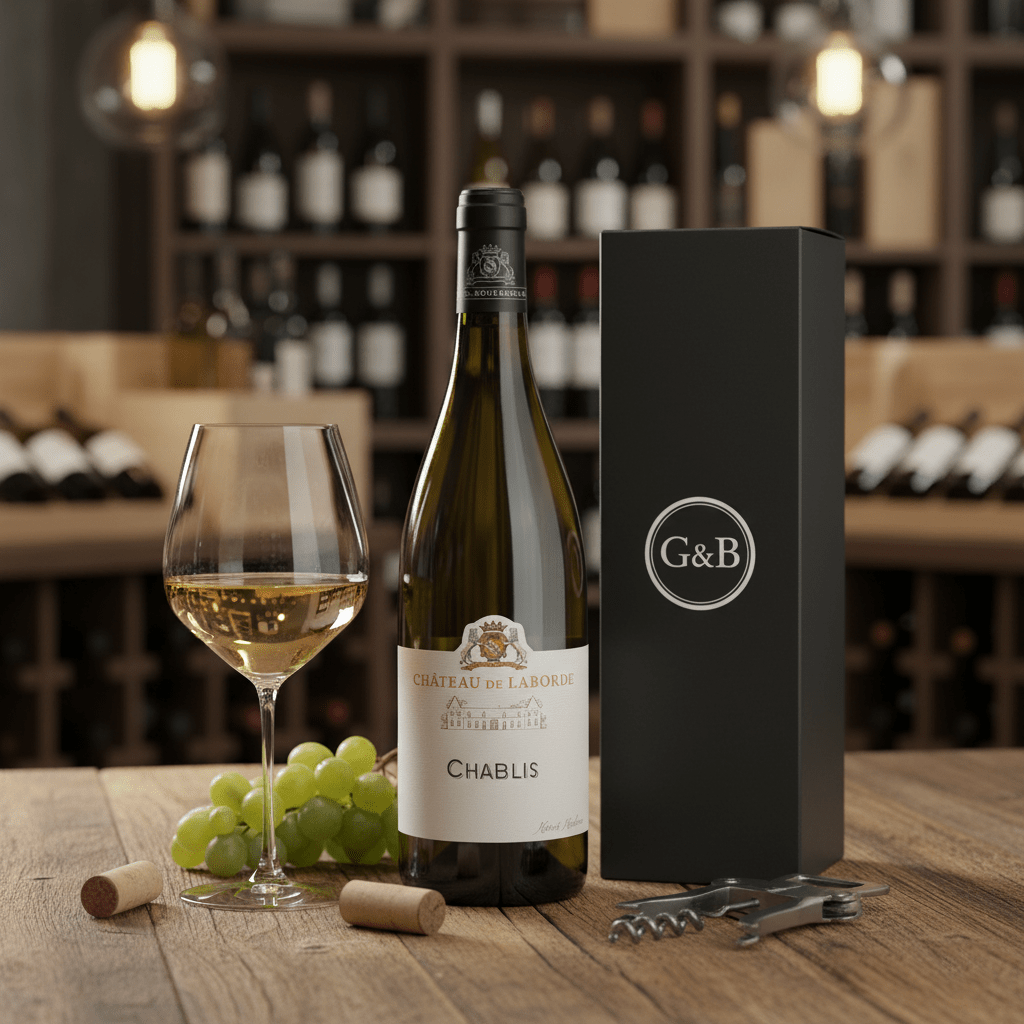 Chablis Fine Wine Gift - Grape & Bean