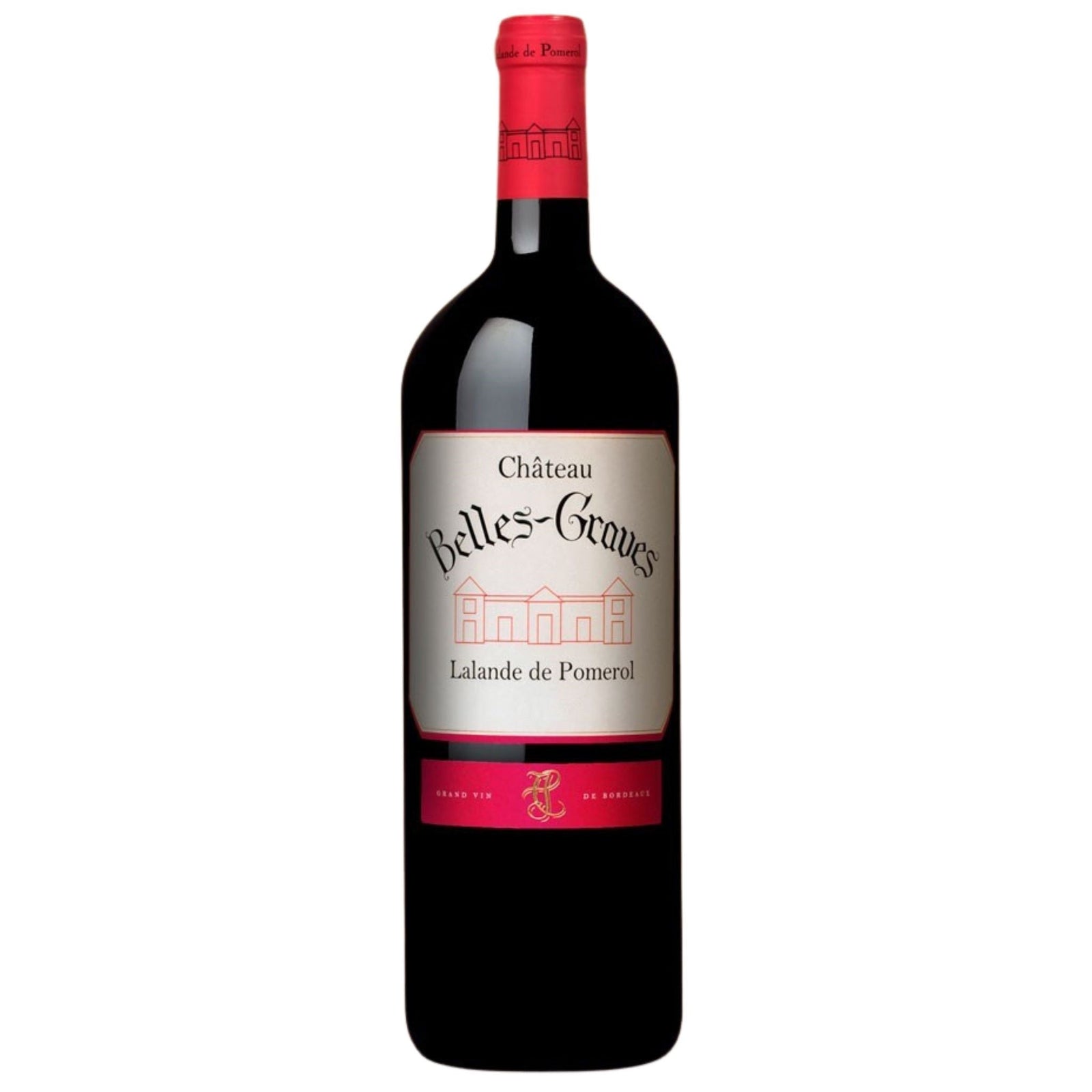 Château Belles-Graves, Lalande de Pomerol, Bordeaux, France - Grape & Bean
