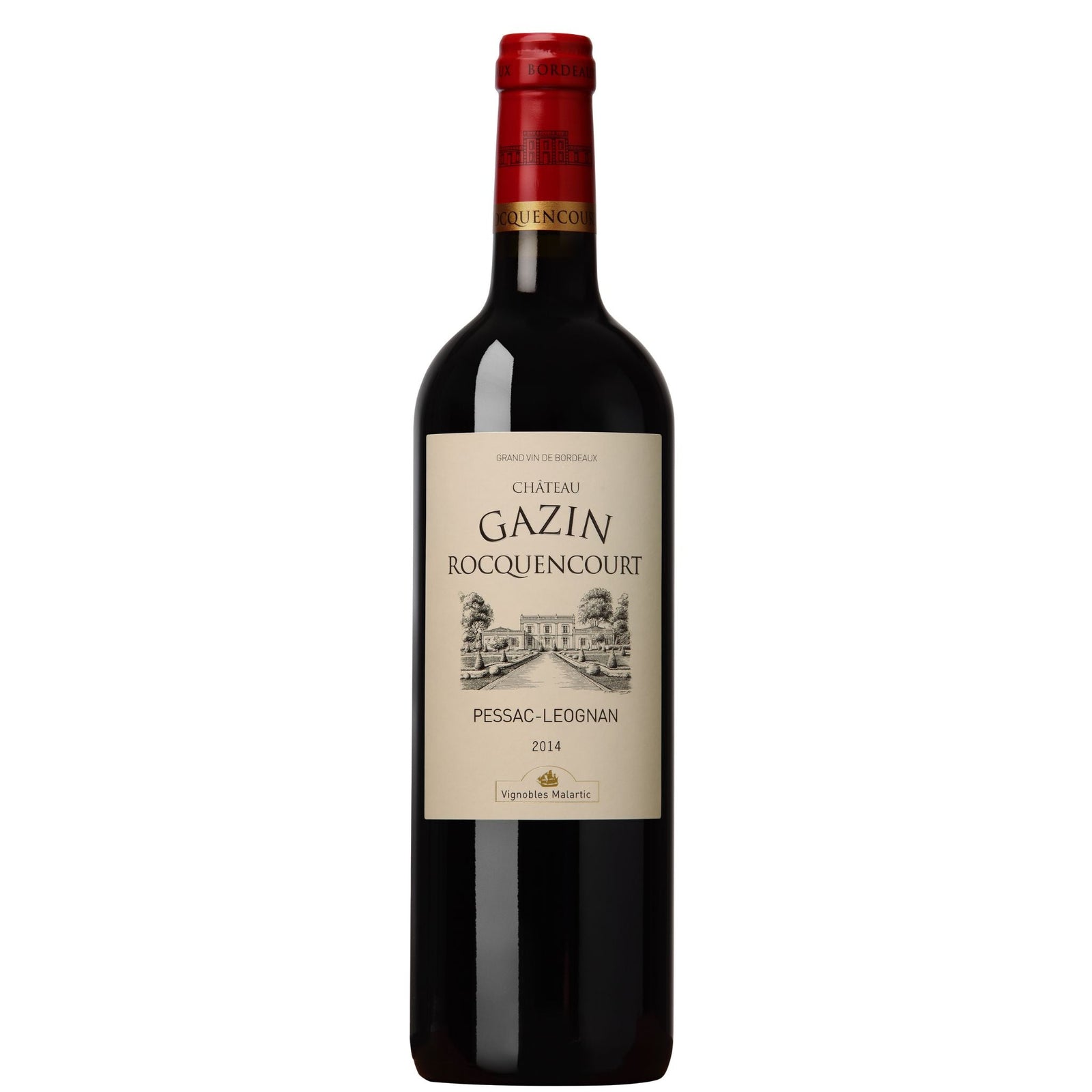Chateau Gazin-Rocquencourt, Pessac-Leognan Bordeaux France - Grape & Bean