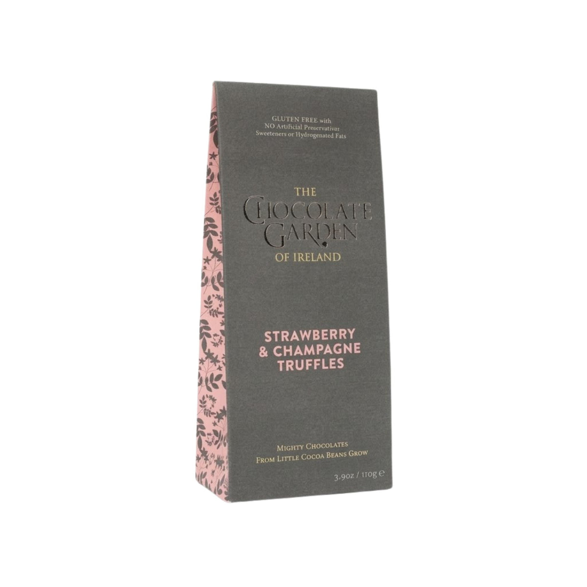 Chocolate Garden Strawberry & Champagne Truffle Pouch 110g - Grape & Bean