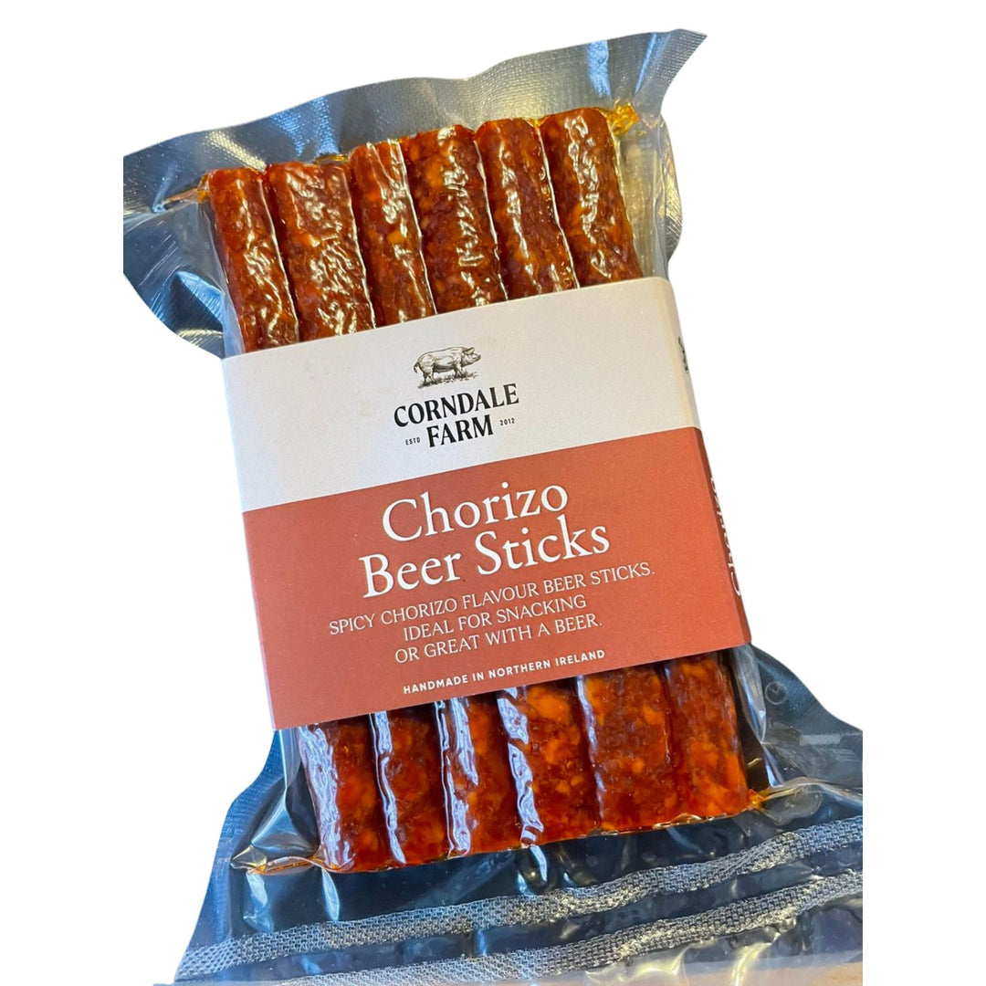 Corndale Farm Chorizo Beer Sticks 100g - Grape & Bean