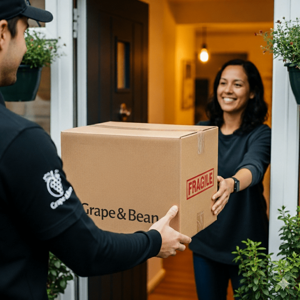 Deluxe Irish Food Hamper Alcohol Free - Vegan Friendly - Grape & Bean