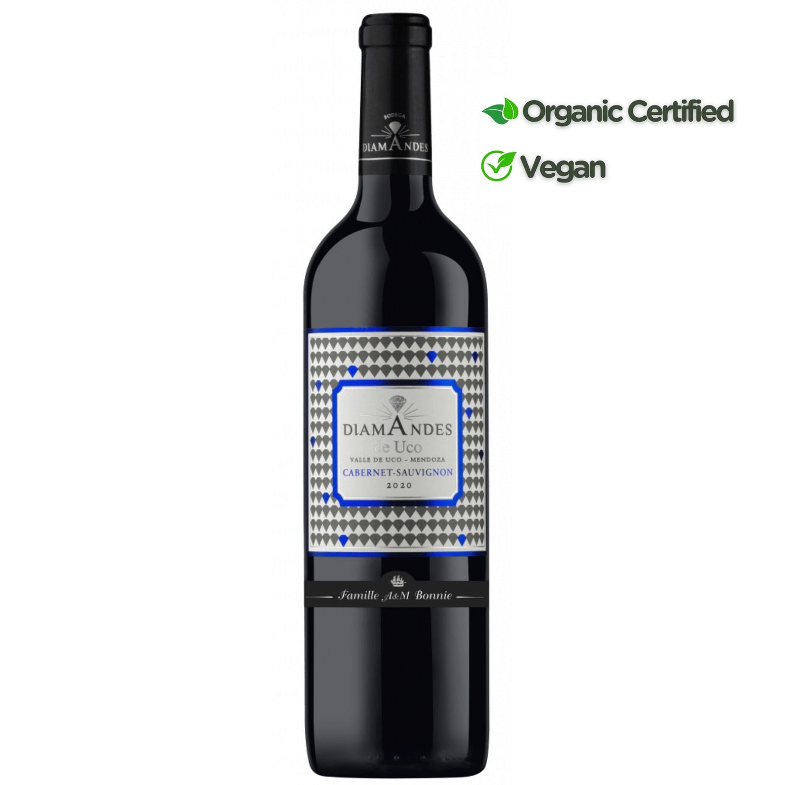 DiamAndes de Uco Cabernet-Sauvignon Mendoza Argentina - Grape & Bean