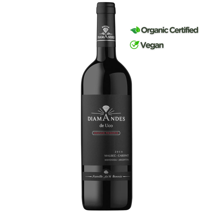 Argentinian Grande Reserve Malbec Cabernet Red & Chardonnay Wine Gift - 2 bottles