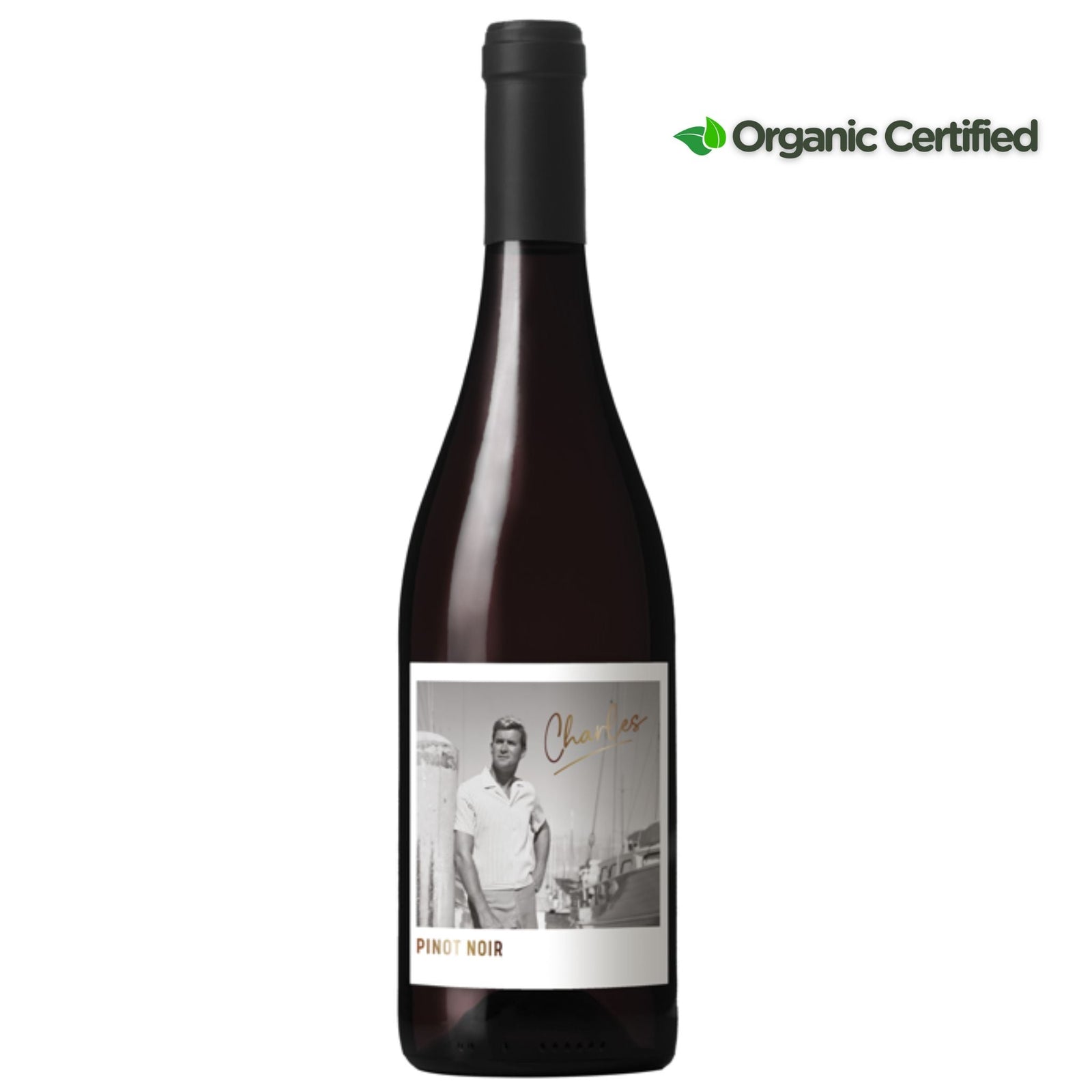 Domaine de Rhodes "Charles" Pinot Noir, France - Grape & Bean