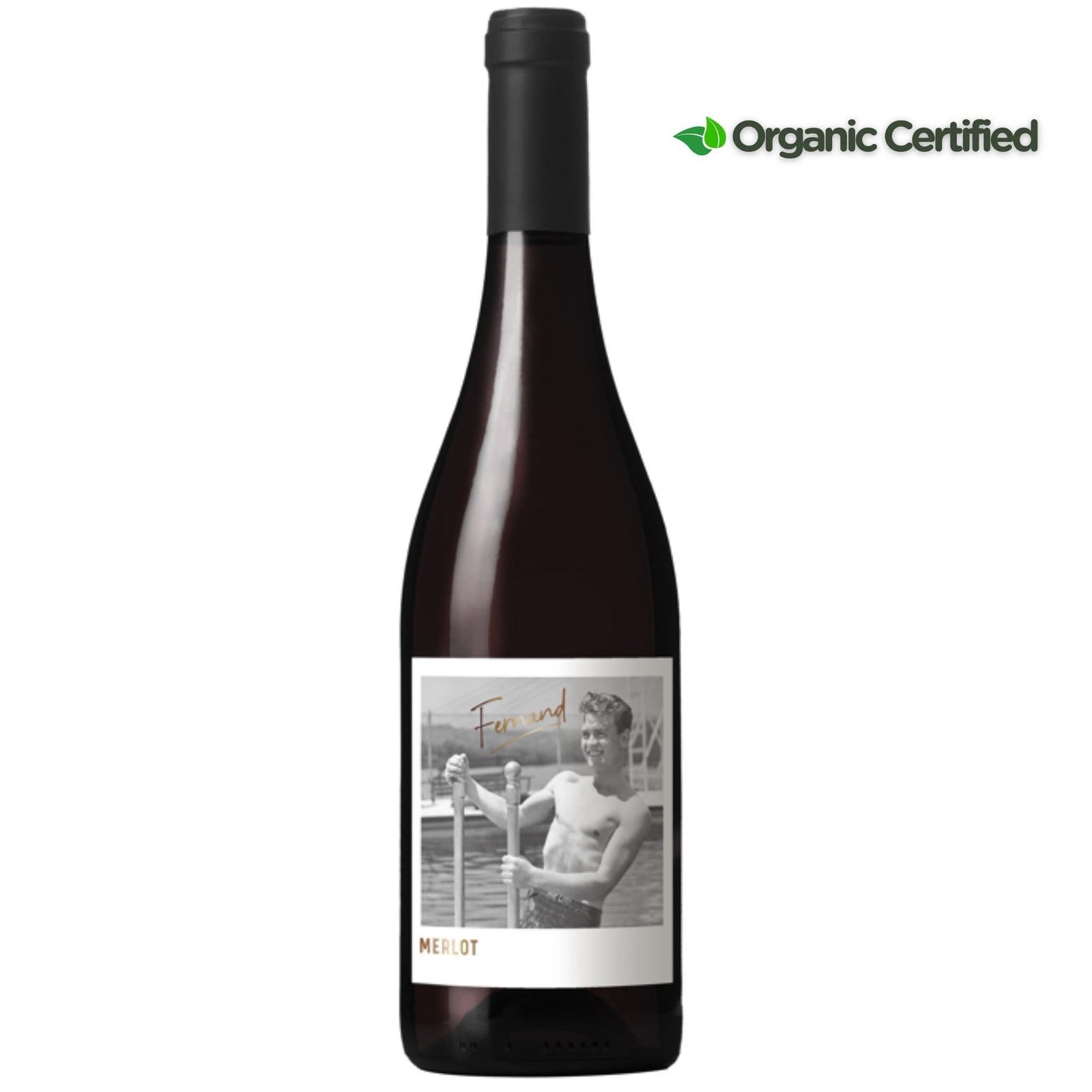 Domaine de Rhodes "Fernand" Merlot, Languedoc, France - Grape & Bean