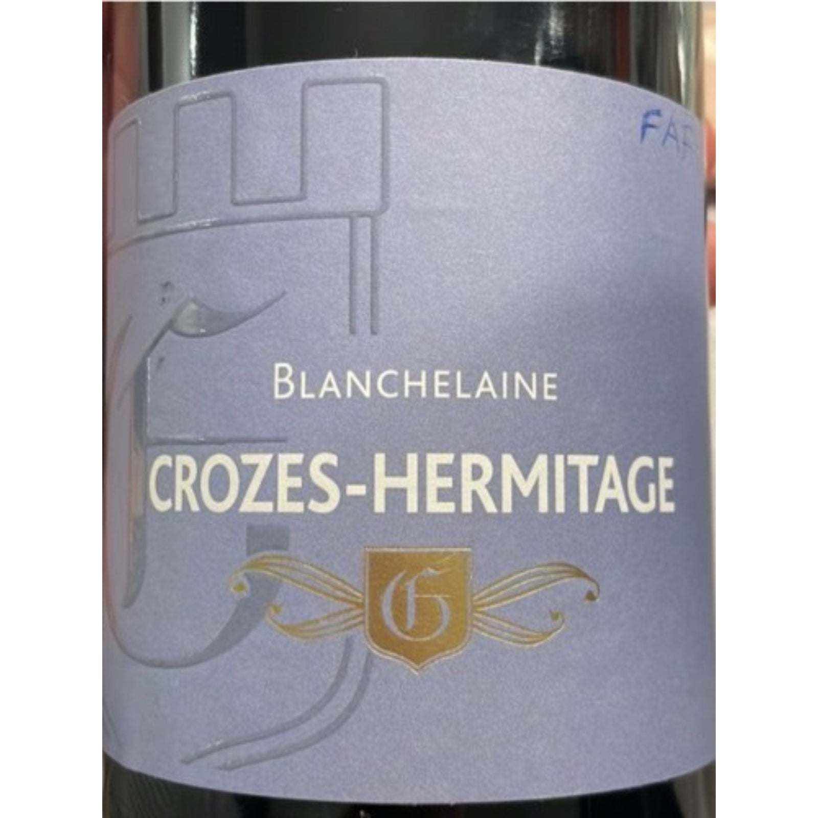 Domaine la Guintrandy Blanchelaine Crozes - Hermitage, Rhone Valley, France. - Grape & Bean