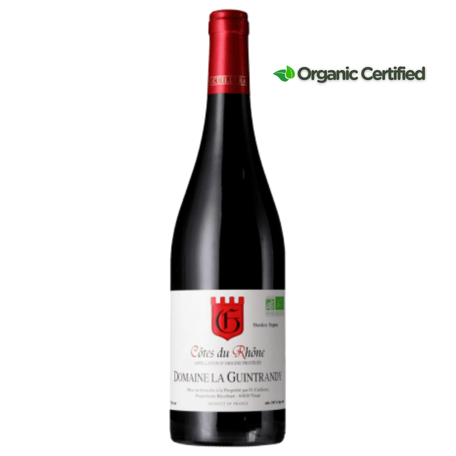 Domaine la Guintrandy Côtes - du - Rhône, France - Grape & Bean