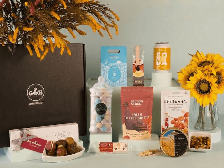Easter Hamper in Gift Box - Grape &amp; Bean