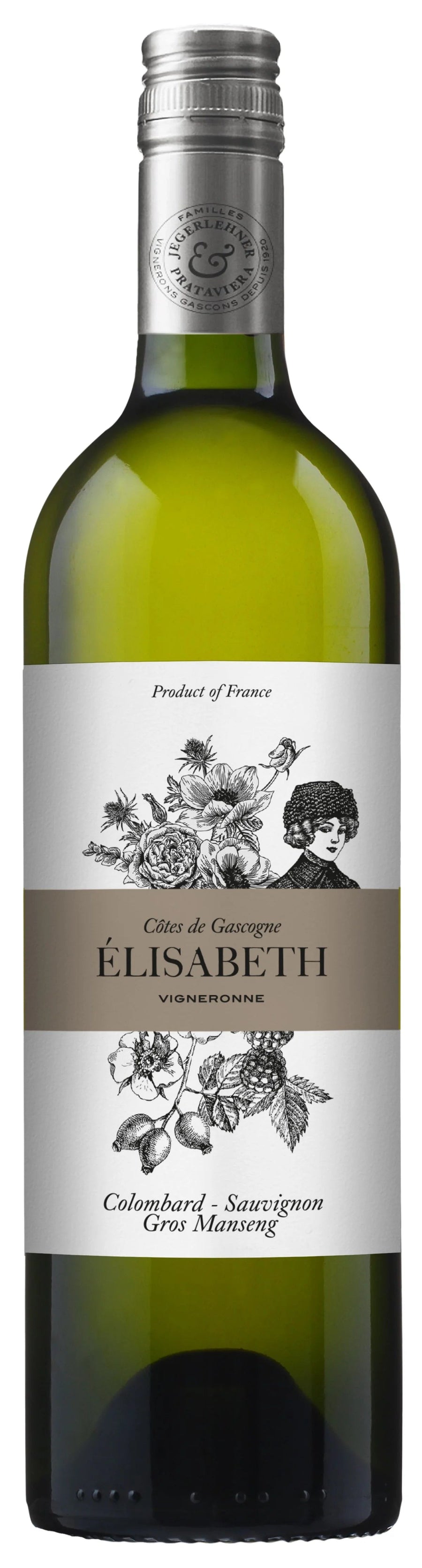 Elisabeth Cotes de Gascogne, France - Grape & Bean